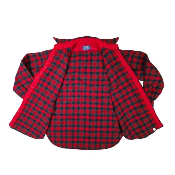 VINTAGE PENDLETON PLAID BUTTON UP FLANNEL SHIRT - Picture 7 of 7